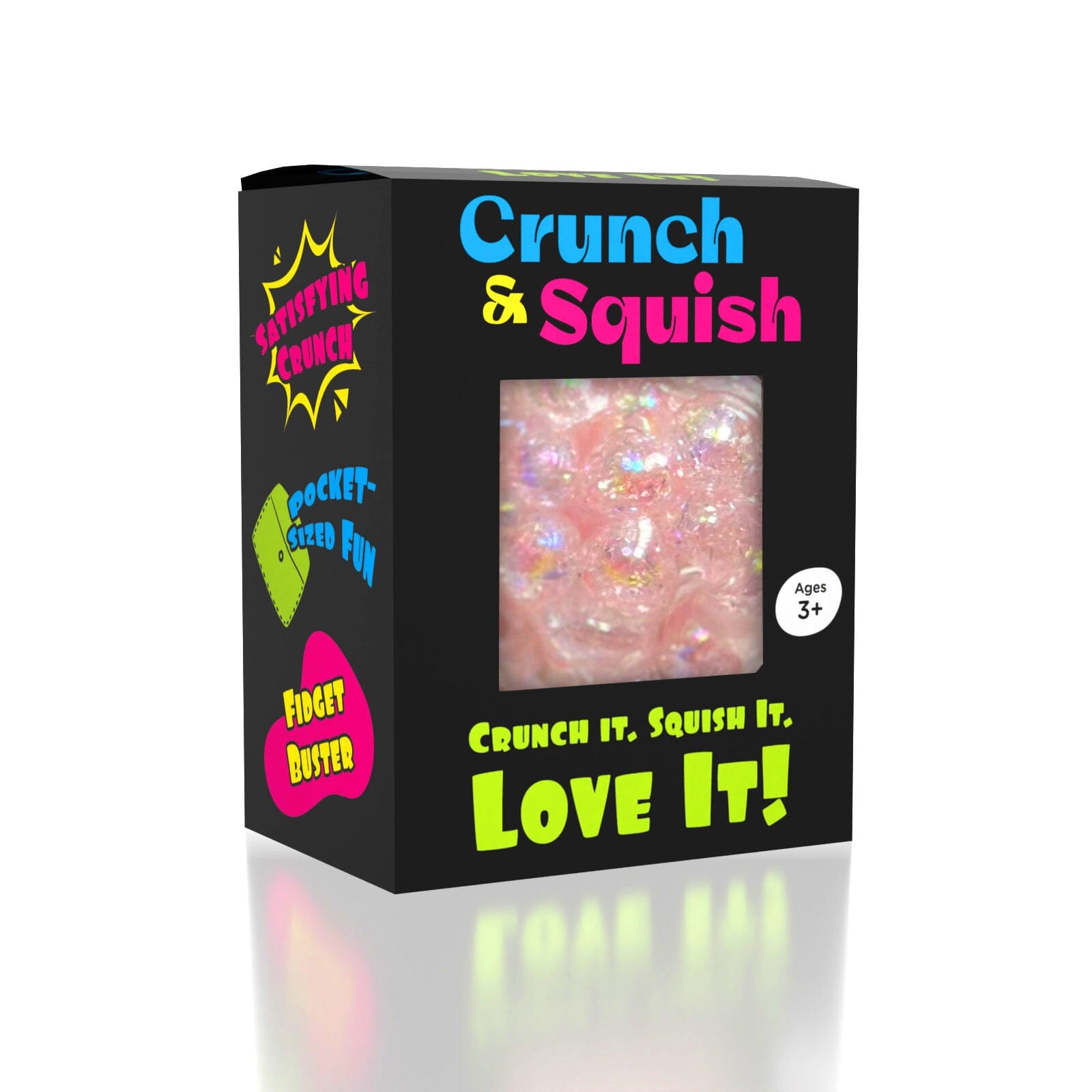 Crunch & Squish Crunchy Squishy Stress Ball Fidget Toy (Color Ships Assorted) - Ships Late March Simple Exclusive 