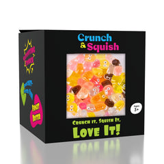 Crunch & Squish Candy Series Crunchy Squishy Stress Ball Fidget Toy (1pc) Color Ships Assorted Simple Exclusive 