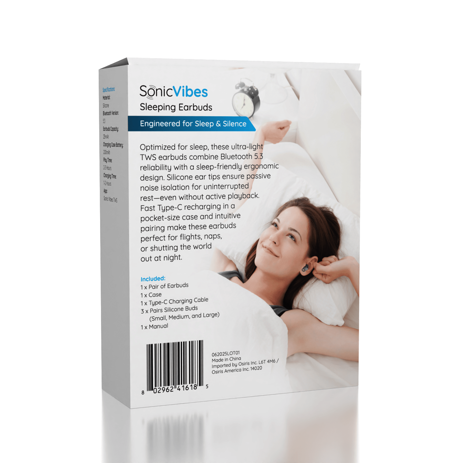 Sonic Vibes: Sleeping Earbuds Simple Exclusive 