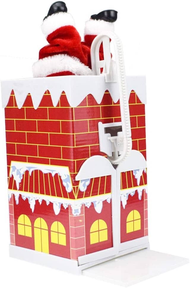 Jolly Moves: Santa Claus Toy Climbing Chimney Simple Exclusive 