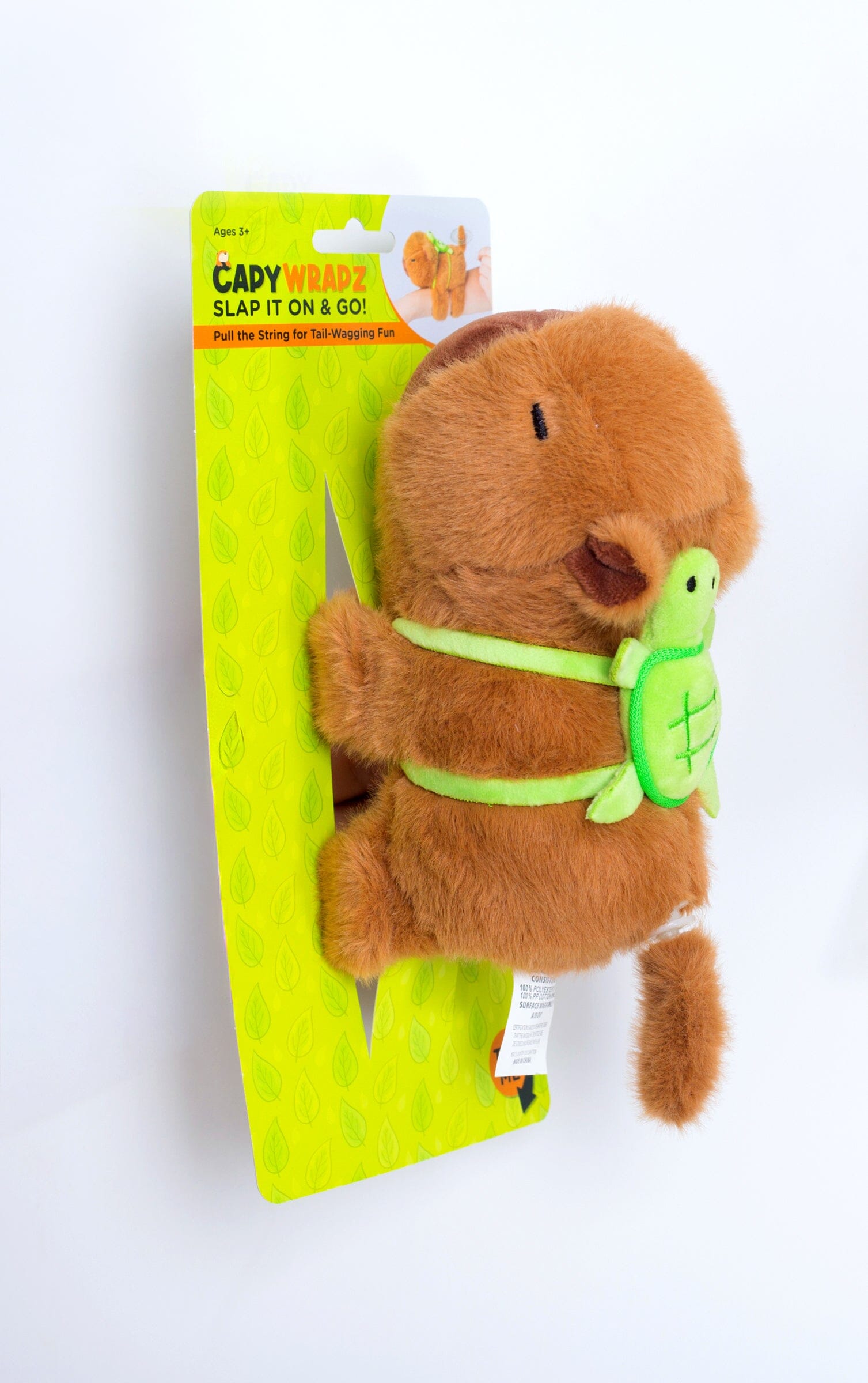 Capywrapz: Capybara Plush Toy Wrist Band Simple Exclusive 