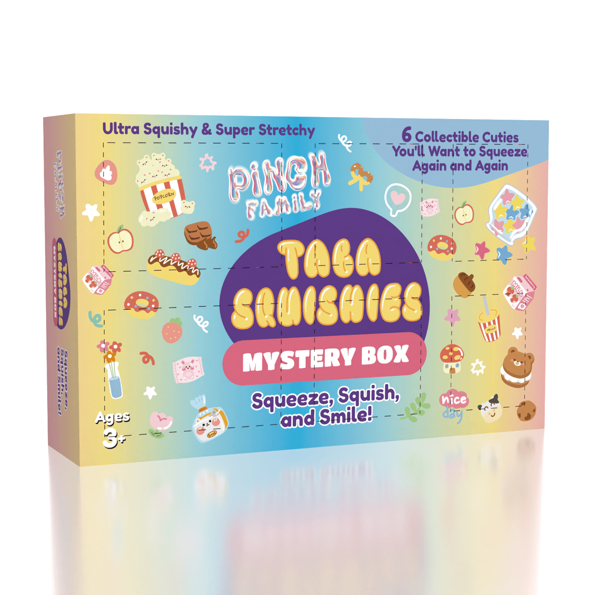 Pinch Family: Taba Animals Super Squishy Toys Mystery Box Simple Pinch Family 