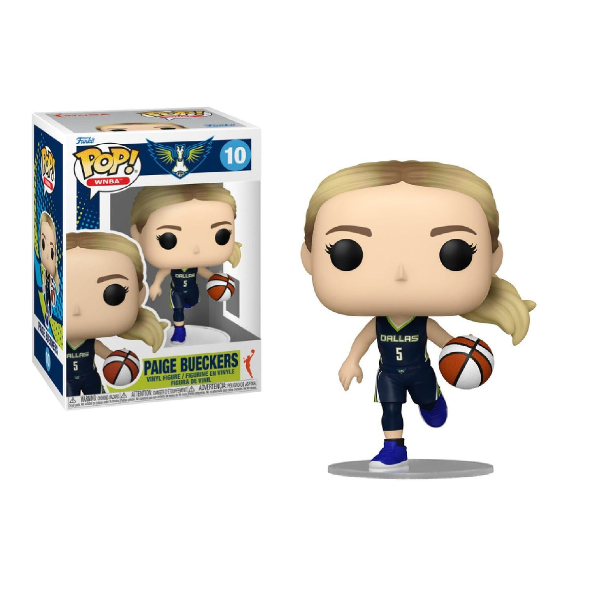 Funko Pop! WNBA: Paige Bueckers Dallas Wings Vinyl Figure Simple Funko 