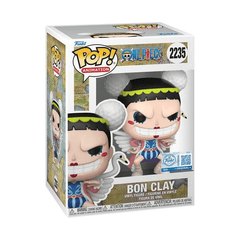 Funko Pop! Anime: One Piece - Bon Clay with Chase Exclusive Vinyl Figure Simple Funko 