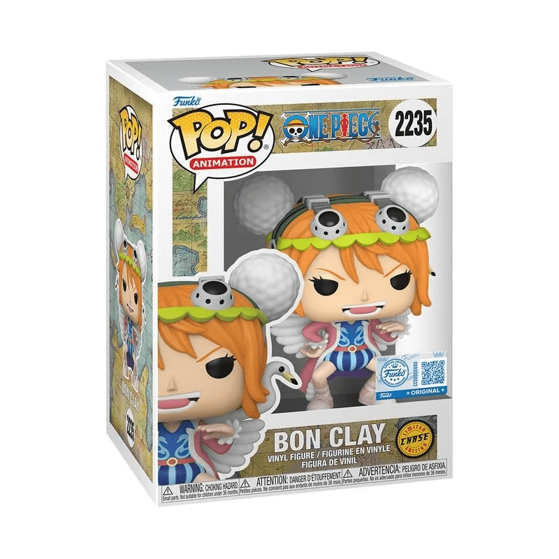 Funko Pop! Anime: One Piece - Bon Clay with Chase Exclusive Vinyl Figure Simple Funko 