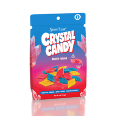 Sweet Luxe™ Extra Crunchy Crystal Candy - Fruity Fusion Flavor Mix Simple Sweet Luxe 