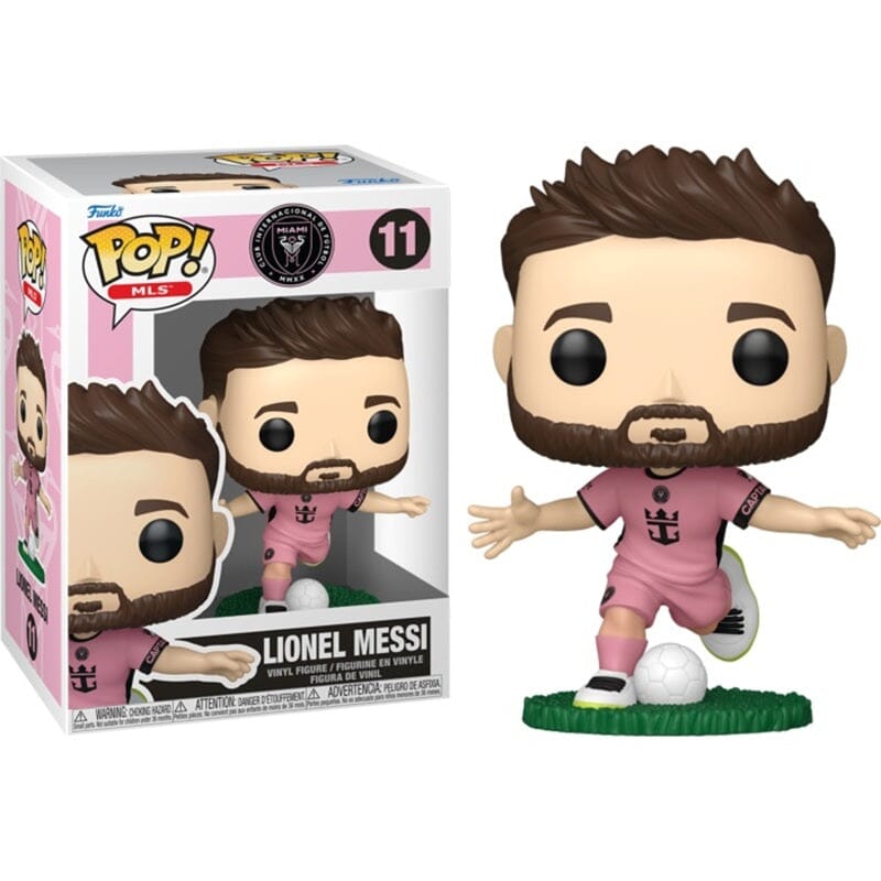 Funko Pop! MLS: Lionel Messi - Inter Miami CF (Pink Uniform) Simple Funko 