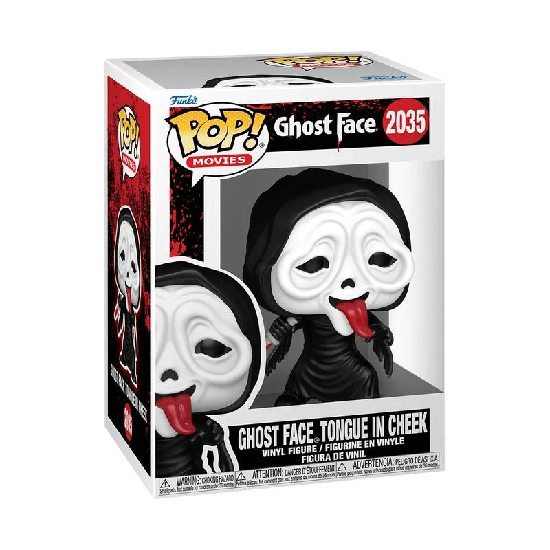 Funko Pop! Movies: Scream – Ghostface Tongue in Cheek Vinyl Figure Simple Funko 