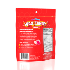 WaxYums! Chewy Gushing Fruity Wax Candy Bag (85g) Simple Exclusive 