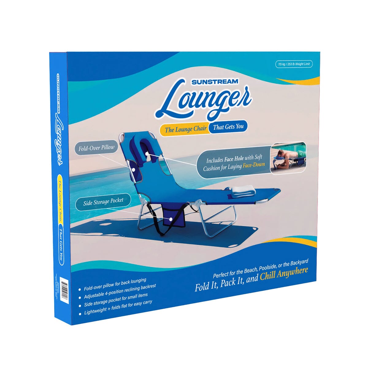 SunStream Lounger: The Lounge Chair Simple Showcase 