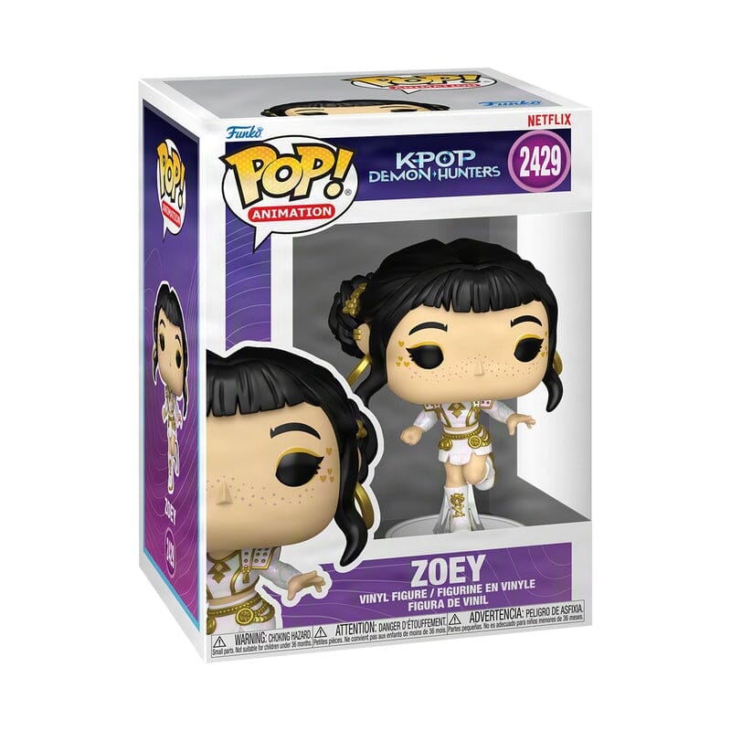 Funko Pop! Anime: KPop Demon Hunters S2 Zoey (What It Sounds Like) Simple Funko 