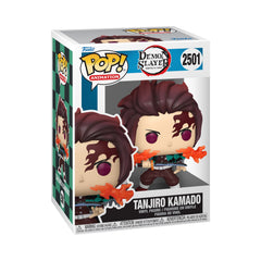 Funko POP! Anime: Demon Slayer - Tanjiro Fire Breathing Vinyl Figure (1pc) Simple Funko 
