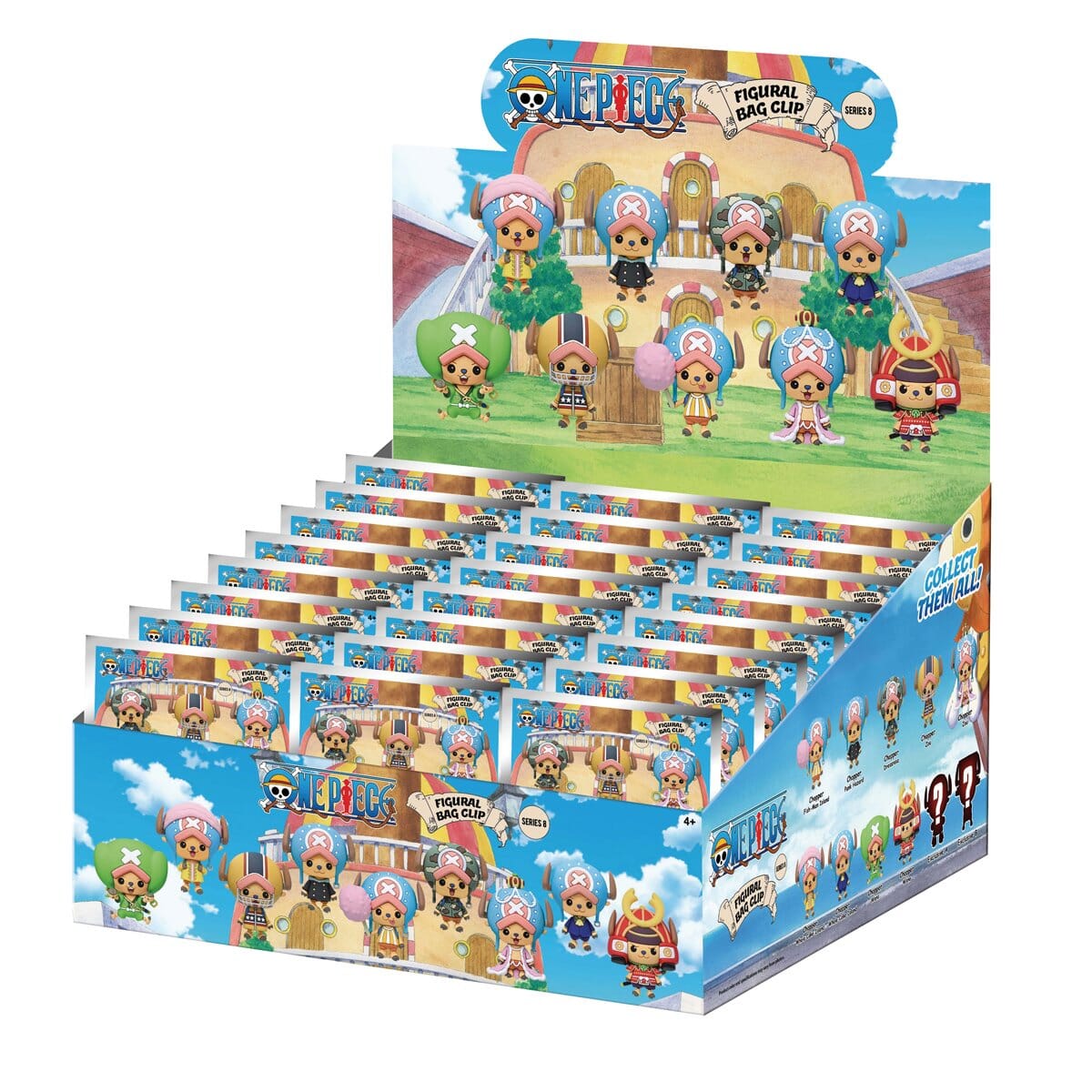 3D Anime: One Piece Best of Chopper 3D Foam Bag Clip Series 8 (1pc) Simple One Piece 