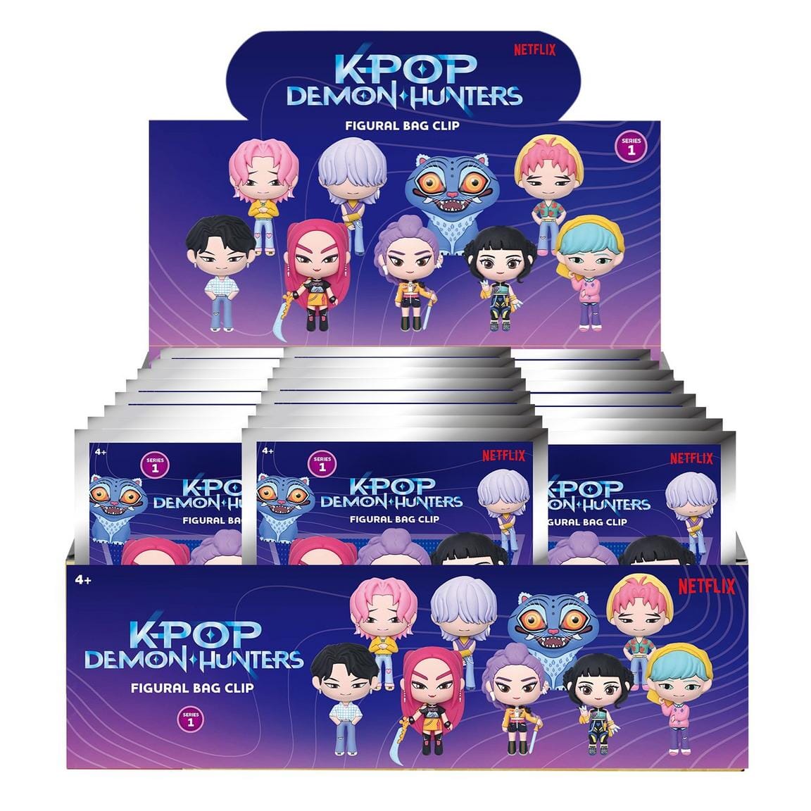 3D Anime: KPop Demon Hunter Series 1 Foam Bag Clip Blind Bag (1pc) Simple One Piece 