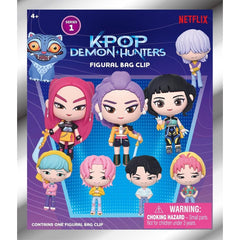 3D Anime: KPop Demon Hunter Series 1 Foam Bag Clip Blind Bag (1pc) Simple One Piece 