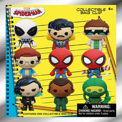 3D Anime: Marvel Your Friendly Neighborhood Spider-Man Series 2 Foam Bag Clip Blind Bag (1pc) Simple Marvel 