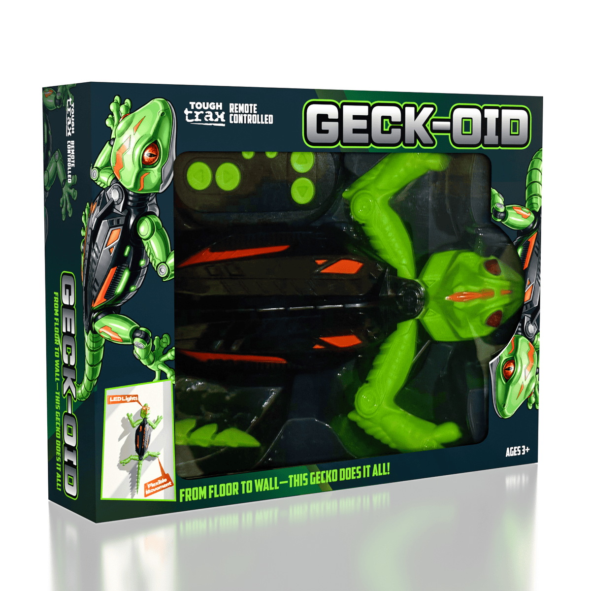 Tough Trax: Wall Climbing RC Geck-Oid Simple Tough Trax 