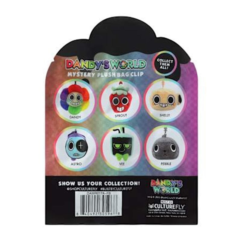 Dandy's World Mystery Plush Bag Clip Blind Box (1pc) Simple Exclusive 