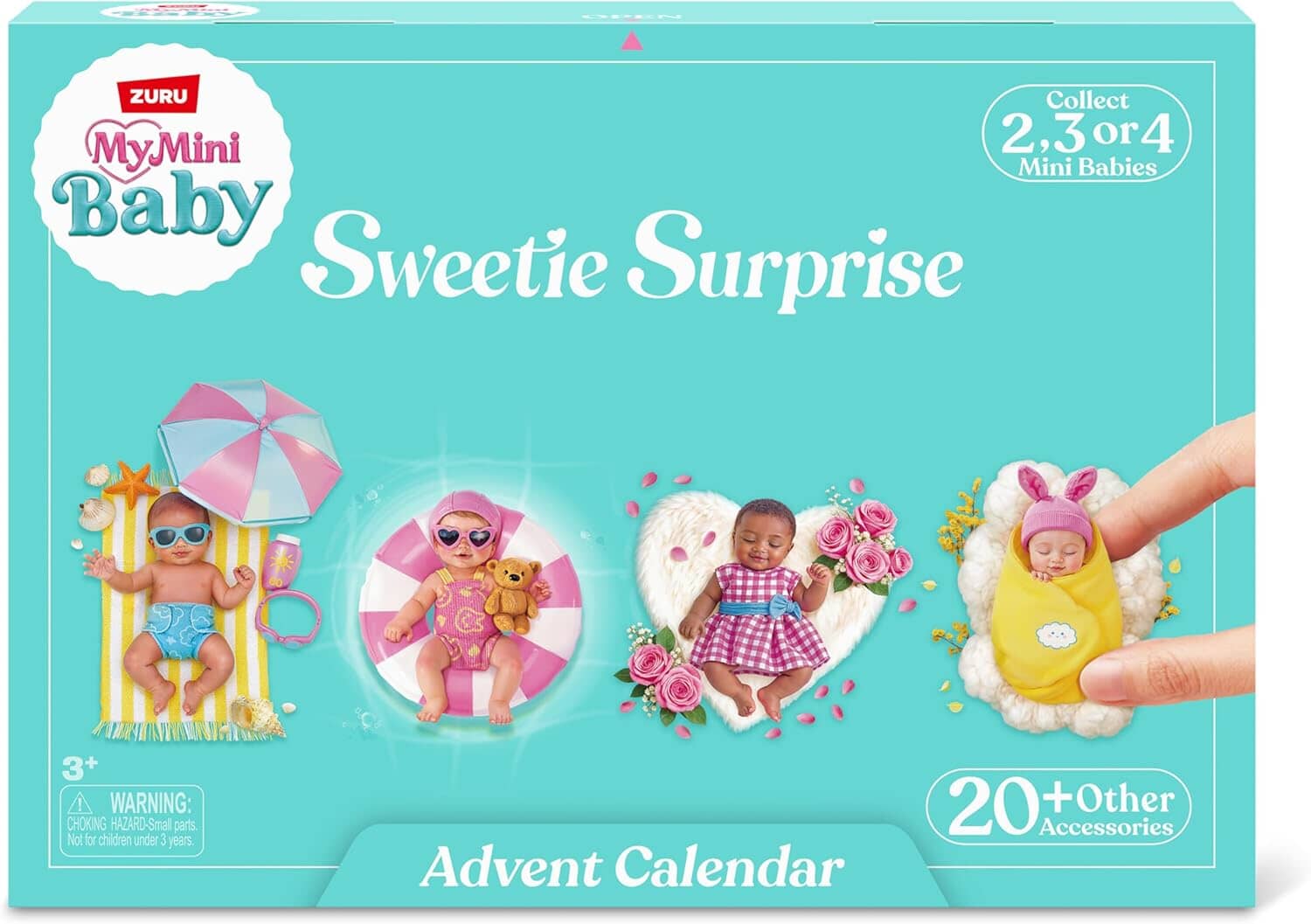 Zuru 5 Surprise My Mini Baby Sweetie Surprise Advent Calender Series 1 Simple ZURU 