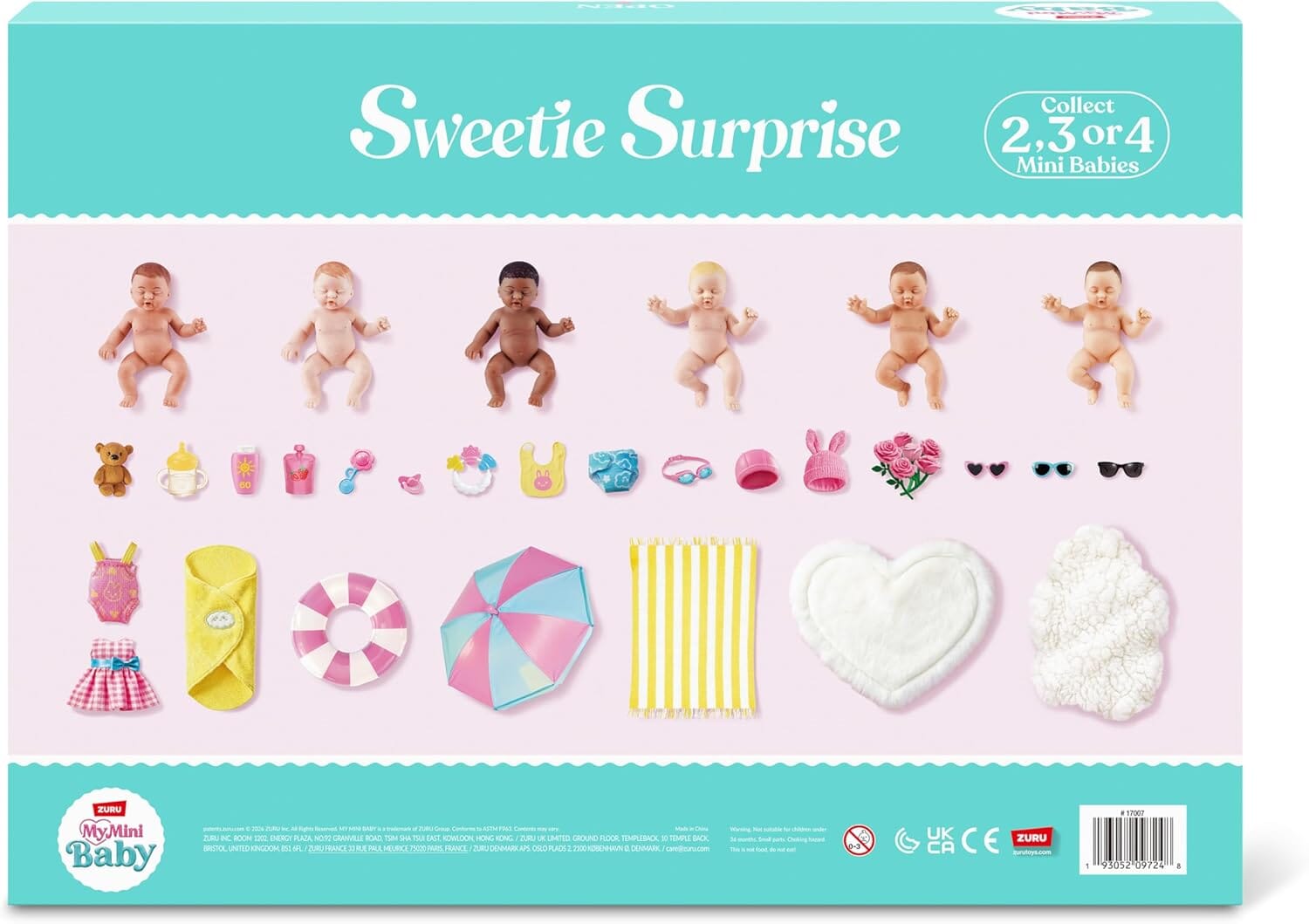 Zuru 5 Surprise My Mini Baby Sweetie Surprise Advent Calender Series 1 Simple ZURU 
