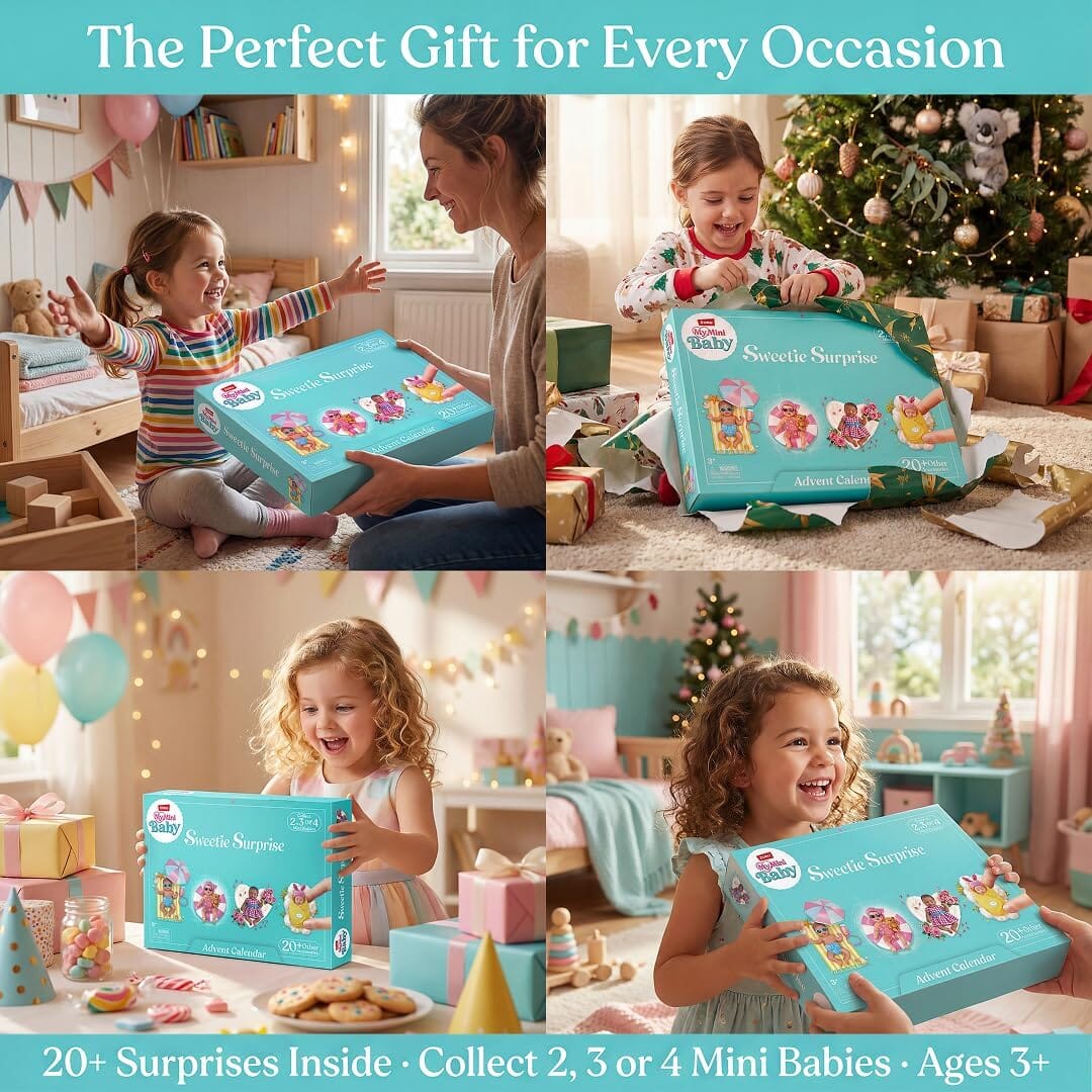 Zuru 5 Surprise My Mini Baby Sweetie Surprise Advent Calender Series 1 Simple ZURU 