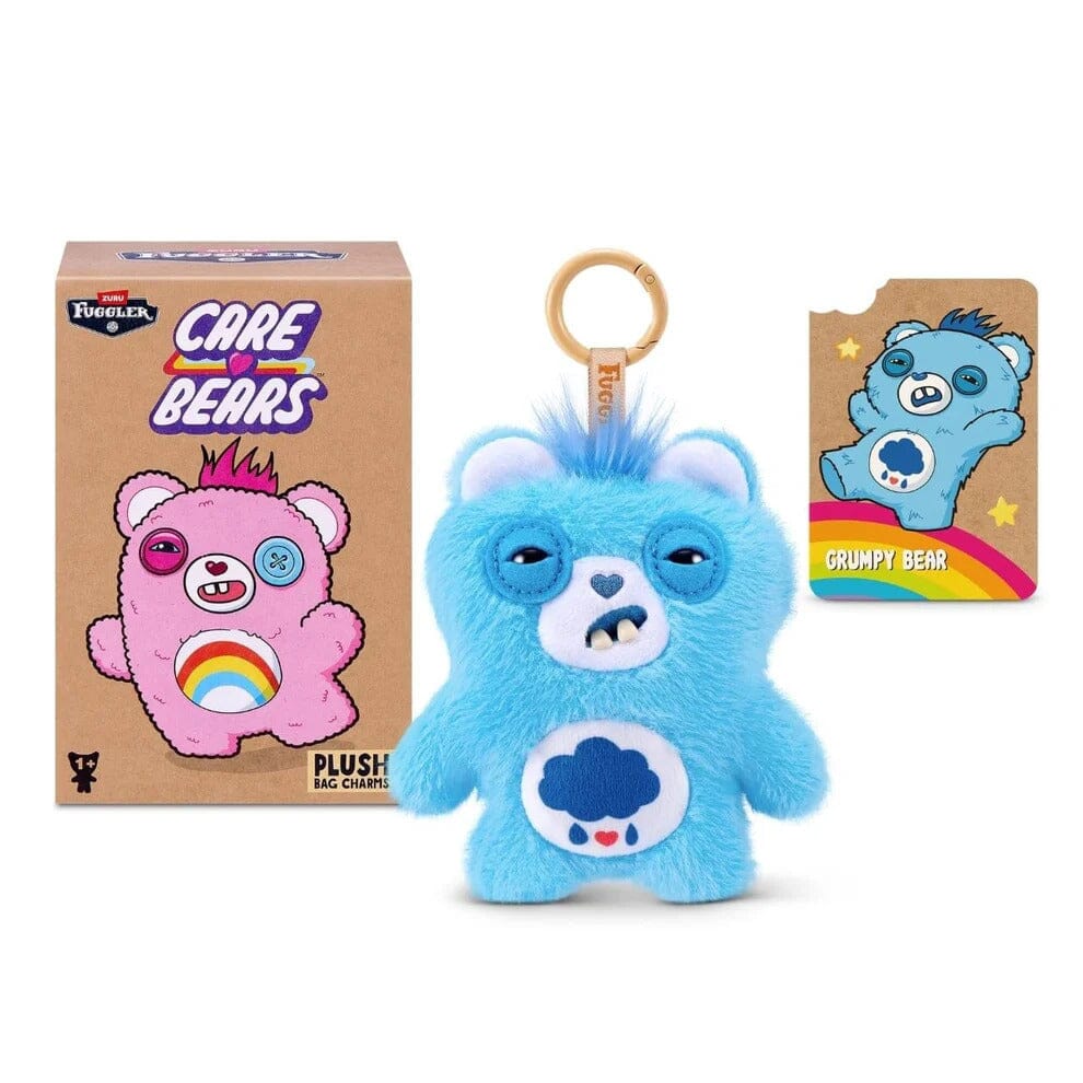 Fugglers Care Bears Plush Keyring Series 1 Blind Box (1pc) Simple Fuggler 
