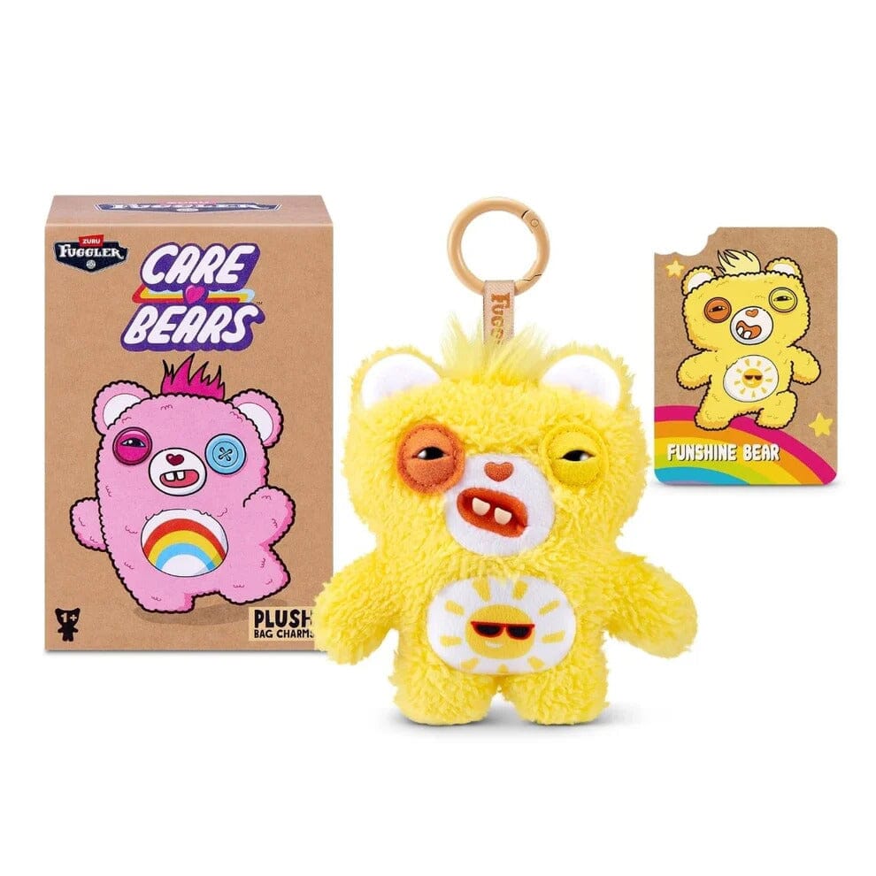 Fugglers Care Bears Plush Keyring Series 1 Blind Box (1pc) Simple Fuggler 