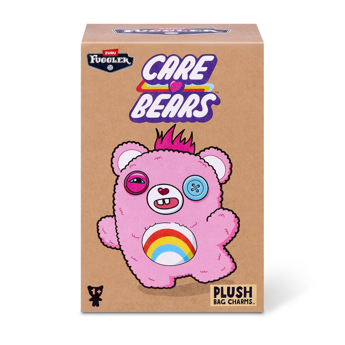 Fugglers Care Bears Plush Keyring Series 1 Blind Box (1pc) Simple Fuggler 