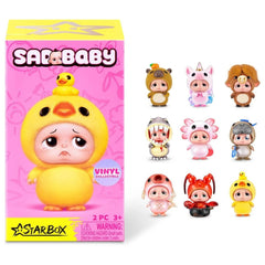 Starbox Sad Baby Animal Series 1 Figurine Blind Box (1pc) Simple Star box 