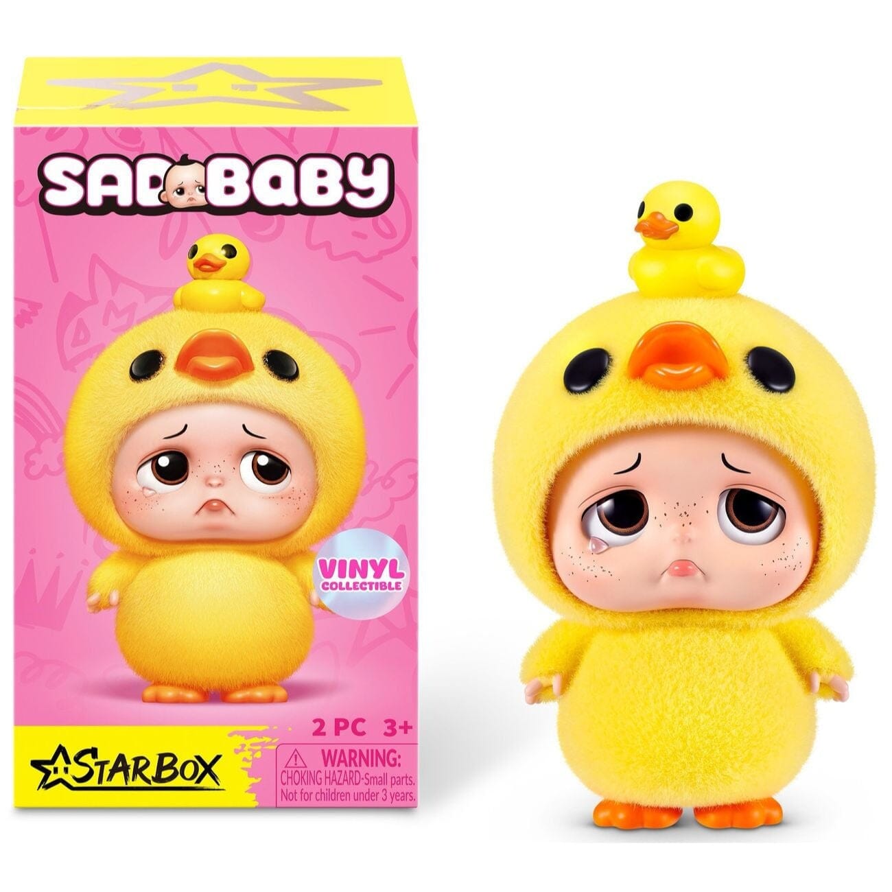 Starbox Sad Baby Animal Series 1 Figurine Blind Box (1pc) Simple Star box 