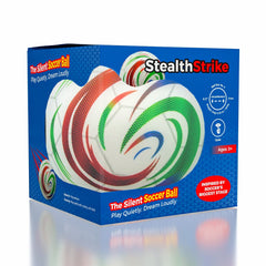 StealthStrike: The Silent Soccer Ball With Cloth Cover Simple Exclusive 