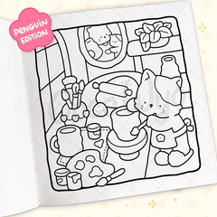 "Comfy Corner" Coloring Book: Comfy Corner Coloring by Coco Wyo (45 Pages) Simple Coco Wyo 