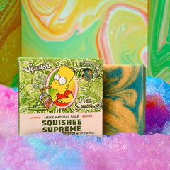 Dr. Squatch® The Simpsons Squishee Supreme Soap Bar For Men Simple Dr. Squatch 