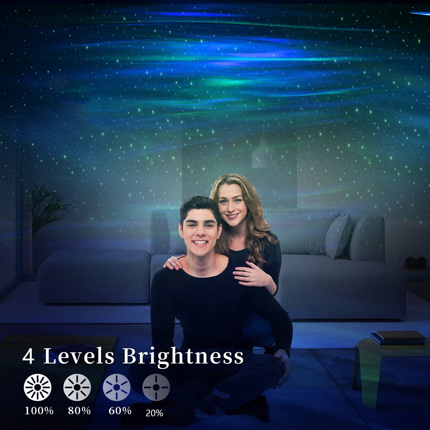 TikTastic: 3-in-1 Galaxy Projector, Bluetooth Speaker & Sleep Aid Simple Exclusive 
