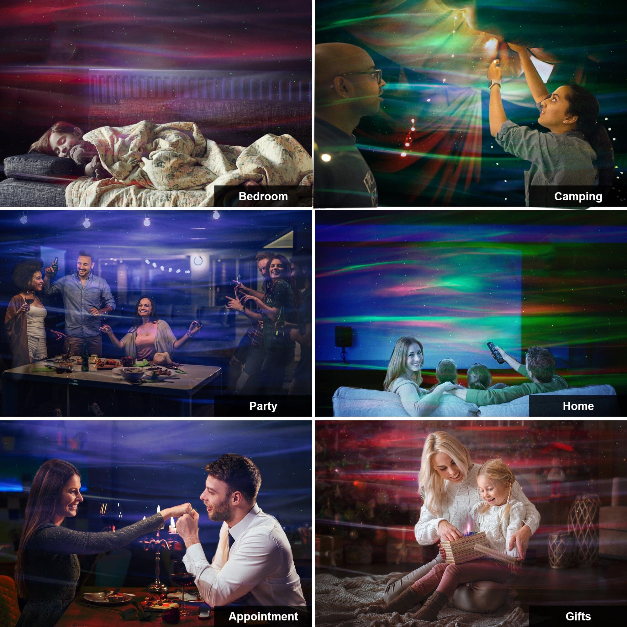 TikTastic: 3-in-1 Galaxy Projector, Bluetooth Speaker & Sleep Aid Simple Exclusive 