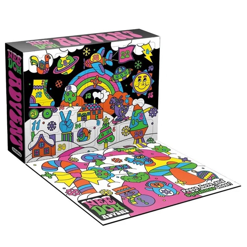 Nee Doh® Squishmas 2026 Advent Calendar - 24 Days of Squishy Surprises Simple Nee Doh 