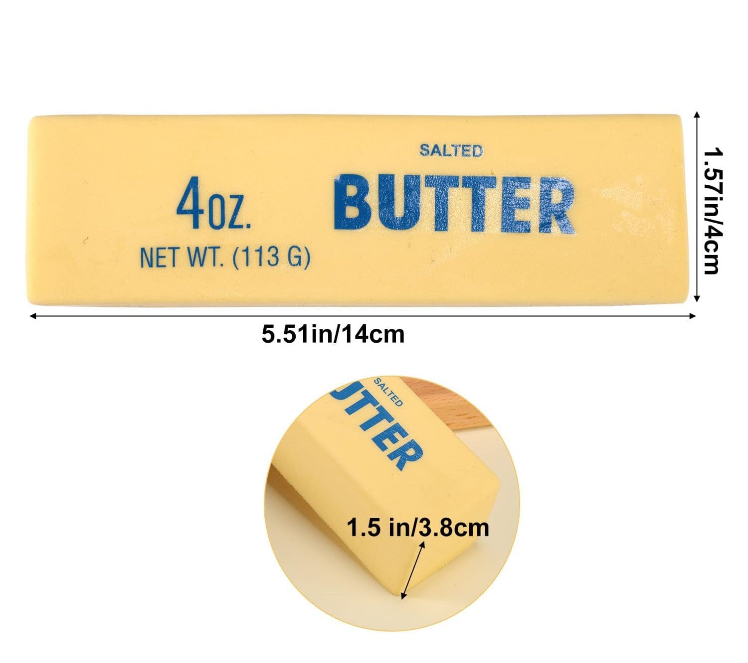 Butter Foam Slow-Rise Squishy Fidget Toy (1pc) Simple Exclusive 
