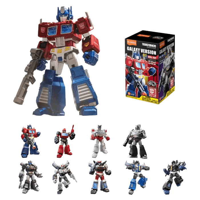 Blokees Transformers Galaxy Version 01 Roll Out With Chase Variant Simple Exclusive 