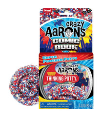 Crazy Aarons Comic Book Thinking Putty® – Superhero Fidget Sensory Putty Simple Crazy Aarons 