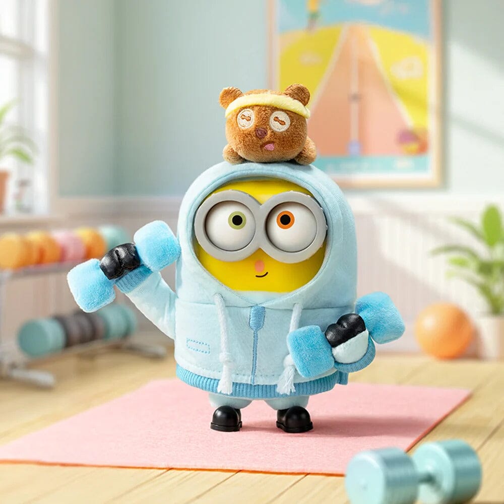 52TOYS x Minions: Bob & Tim Better Together Series Plush Keychain Blind Box (1pc) Simple 52TOYS 