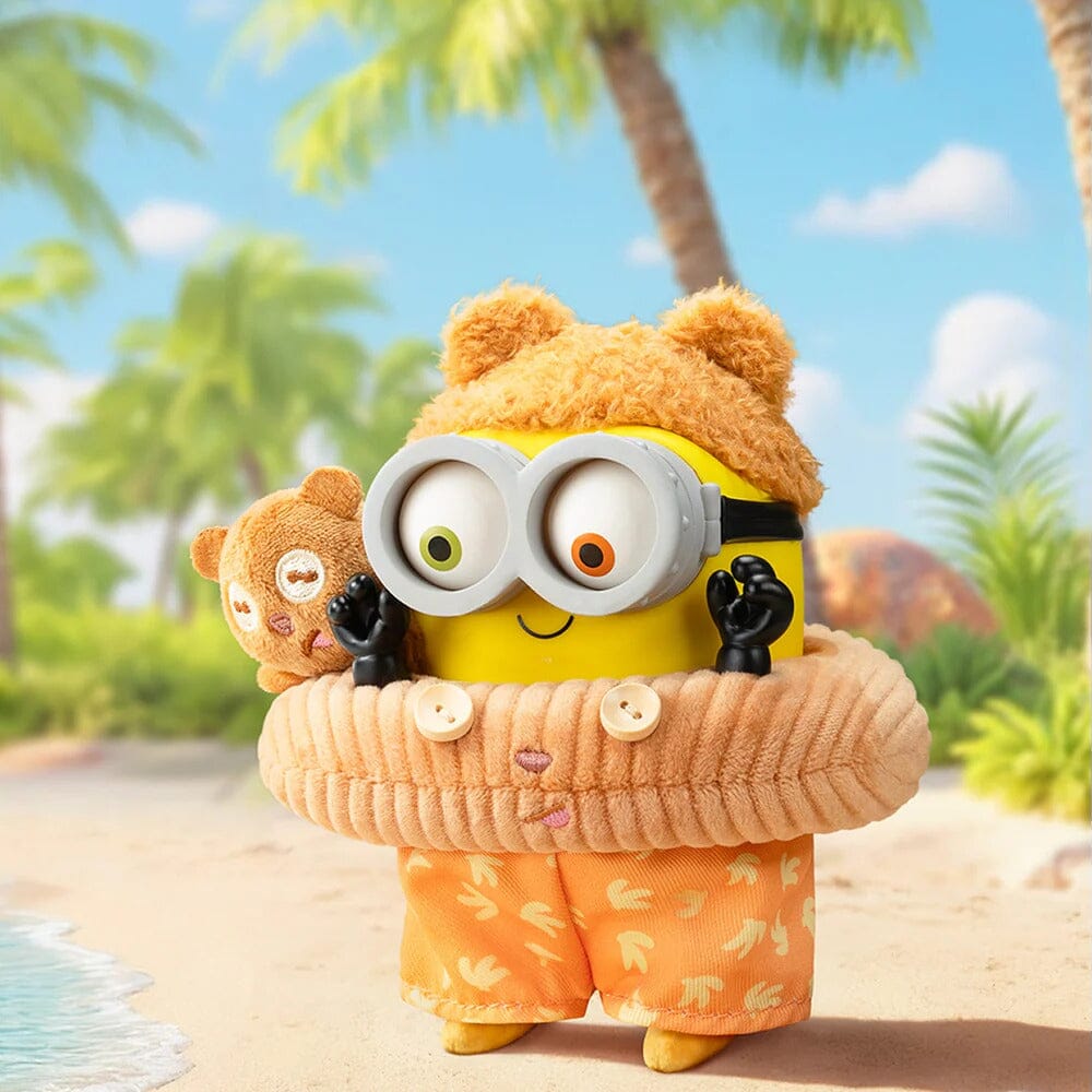 52TOYS x Minions: Bob & Tim Better Together Series Plush Keychain Blind Box (1pc) Simple 52TOYS 