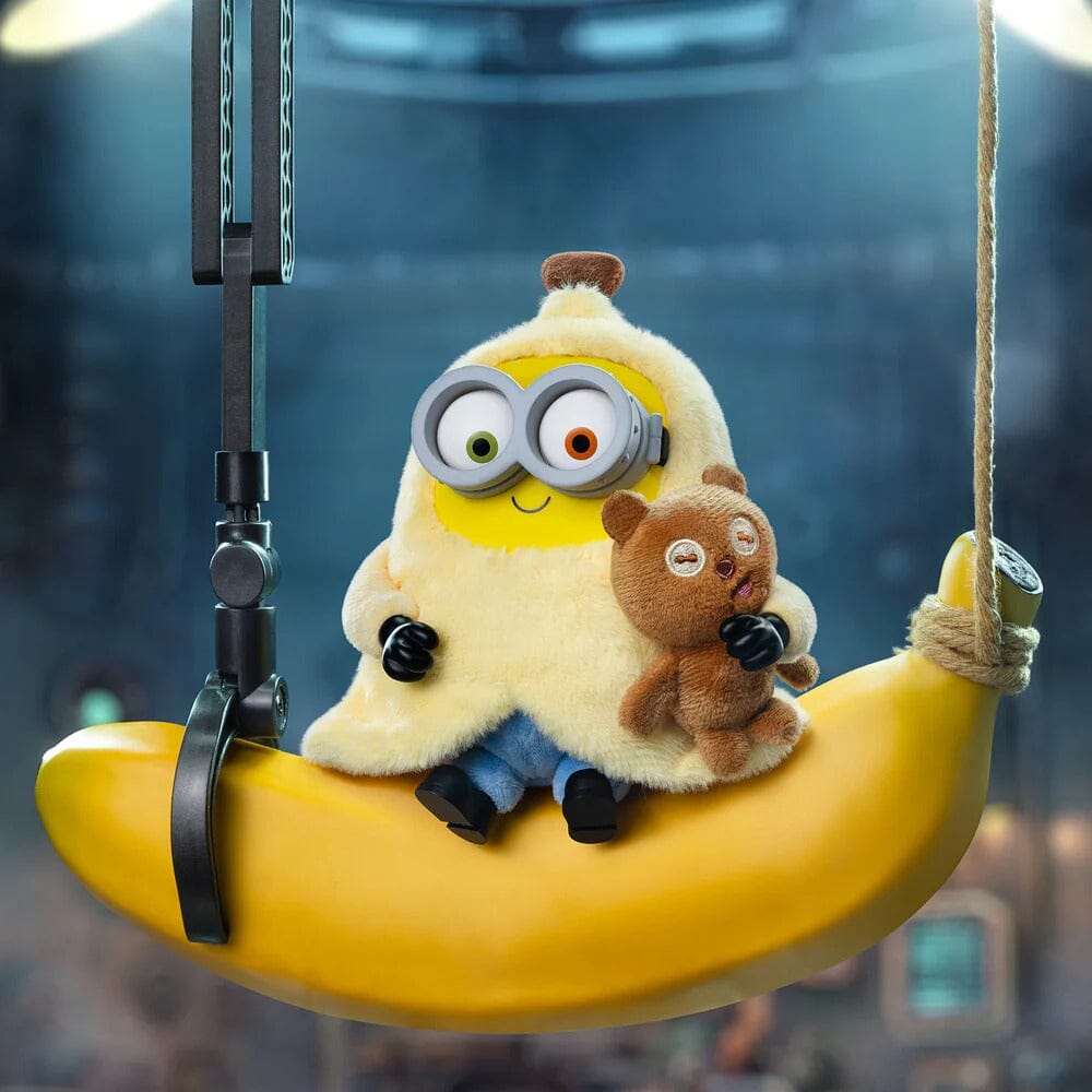 52TOYS x Minions: Bob & Tim Better Together Series Plush Keychain Blind Box (1pc) Simple 52TOYS 
