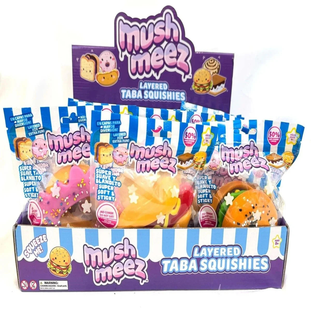 Mush Meez Layered Taba Squishy Sensory Stress Toy (1pc) Assorted Style ...