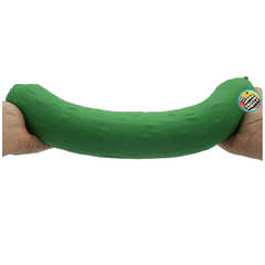 IRRE-SQUISHTIBLE 12” Jumbo Scented Squish Pickle – Giant Stress Relief Squishy Toy (1pc) Simple Exclusive 