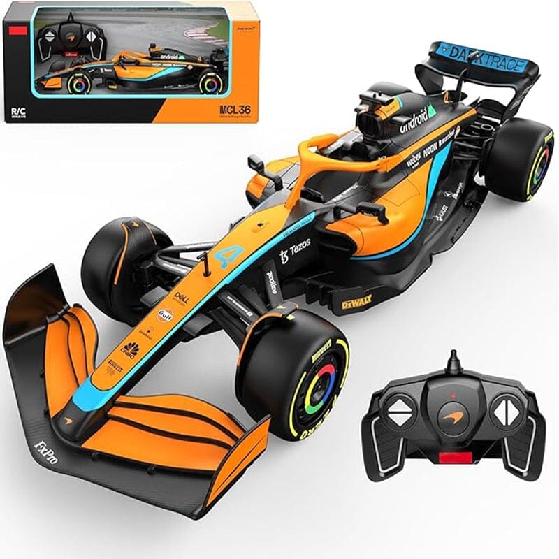 Formular Box Remote Rastar RC 1:18 McLaren F1 MCL36 – Remote Control Formula 1 Race Car ...