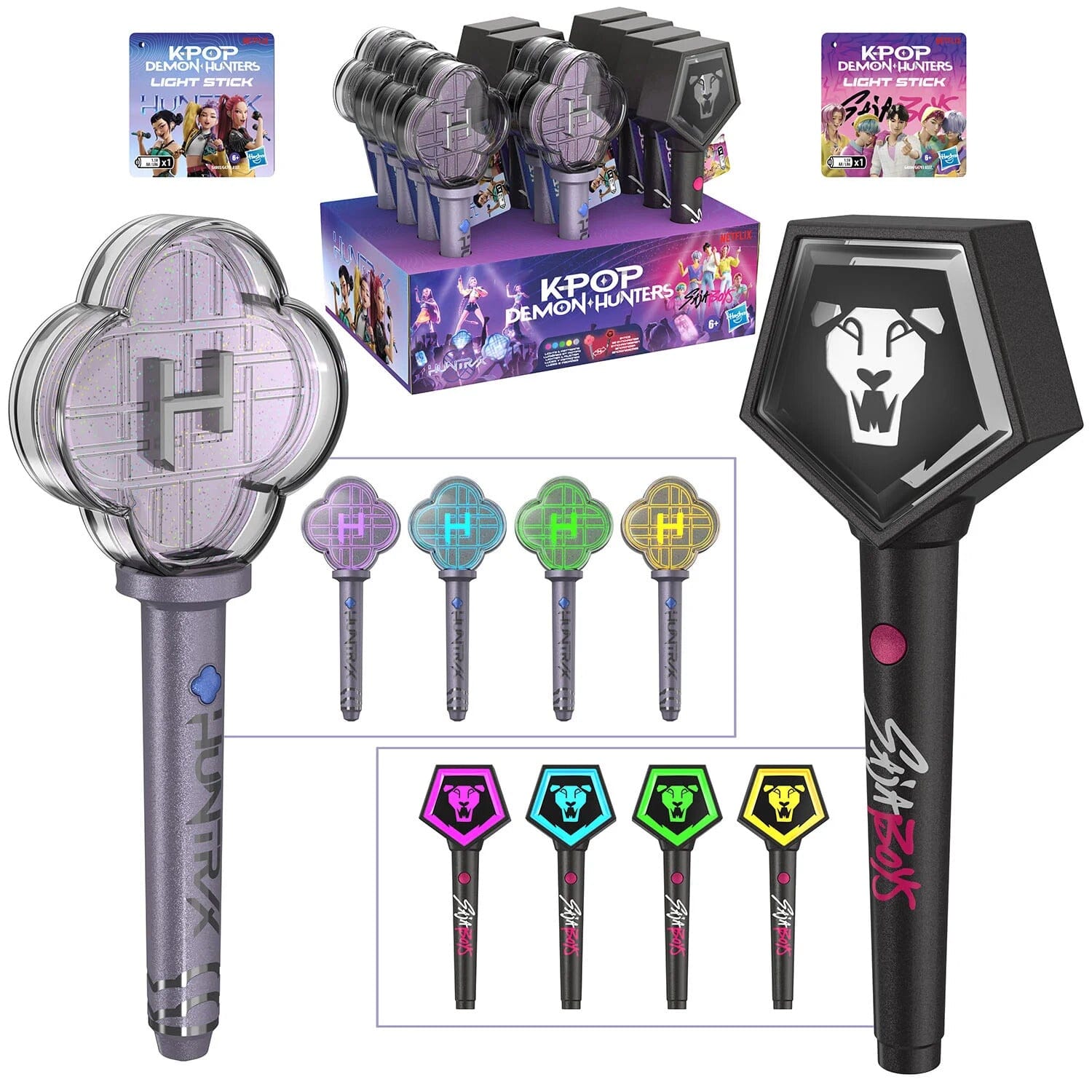 KPop Demon Hunters HUNTR/X & Saja Boys Light Stick (1pc) Ships Assorted Simple KPop Demon Hunters 