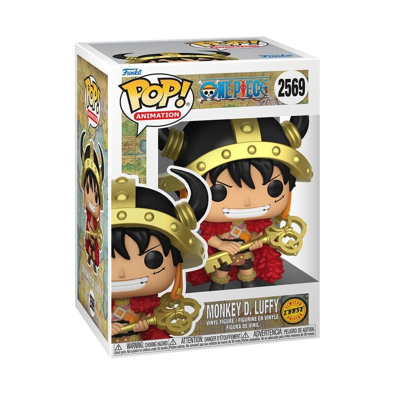 Funko Pop! Anime: One Piece - Monkey D. Luffy with Helmet with Chase Exclusive (Style May Vary) Simple Funko 