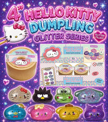 Hello Kitty And Friends Mystery Squishy Dumpling Glitter Collection Fidget Toy (1pc) Ships Assorted Simple Hello Kitty 