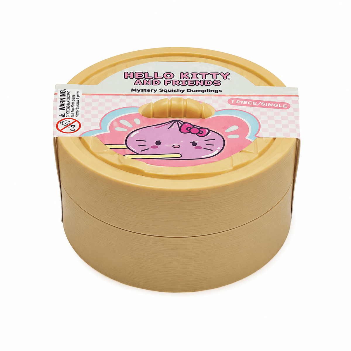 Sanrio Hello Kitty And Friends Mystery Squishy Dumpling Glow In The Dark Fidget Toy (1pc) Simple Hello Kitty 