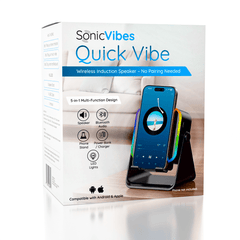 SonicVibes Quick Vibe Wireless Induction Speaker & Phone Stand Simple SonicVibes 